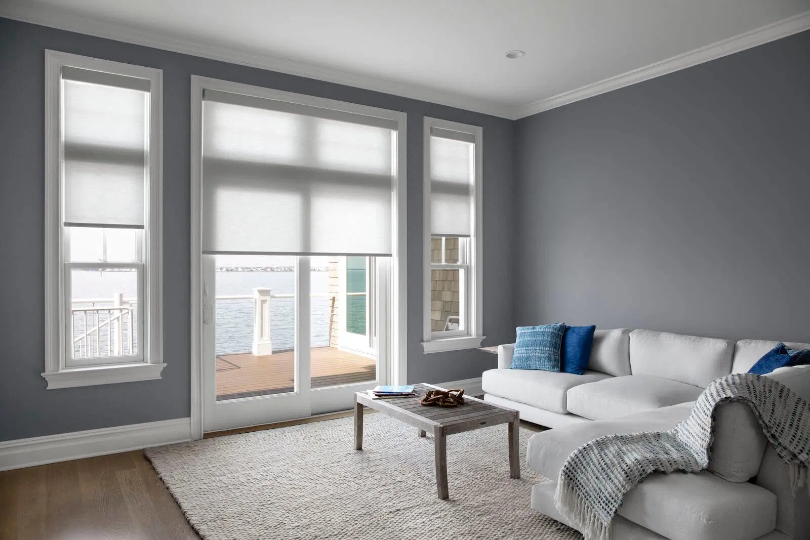 Sliding Door Roller Shade